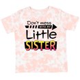 thumbnail image 3 of Inktastic Don't Mess with My Little Sister Boys or Girls Toddler T-Shirt, 3 of 5