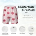 thumbnail image 5 of Balery Cute Pig Nose Mens Swim Trunks Swim Shorts for Men Quick Dry Inseam Beach Shorts with Compression Liner Pocket-3X-Large, 5 of 9