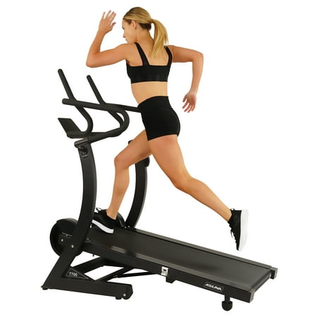 ASUNA 7700 High Performance Manual Treadmill with Dual Flywheel and