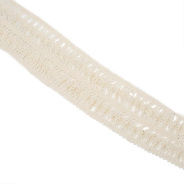 Lace Ribbon Clear Pattern Soft Touch Durable Lace Sewing Trims 10yd for DIY Scrapbooking Party Decoration