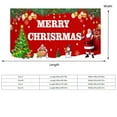 2025 New Christmas Garage Door Tapestry Background Wall Cloth Colorful