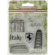 ScrapBerry's Discover Italy Clear Stamps 4"X4"-Italy