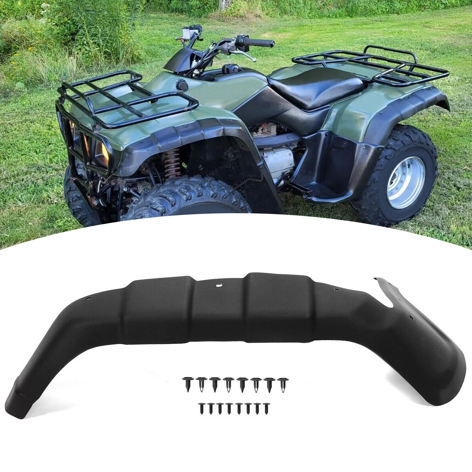 Benefort Front Driver Side Fender Wheel Arch Molding For 2016-2025 Honda Passport & Ridgeline – Black, Direct Fit