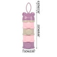 BGZLEU 4 Layers Baby Milk Powder Formula Dispenser On The Go, Formula