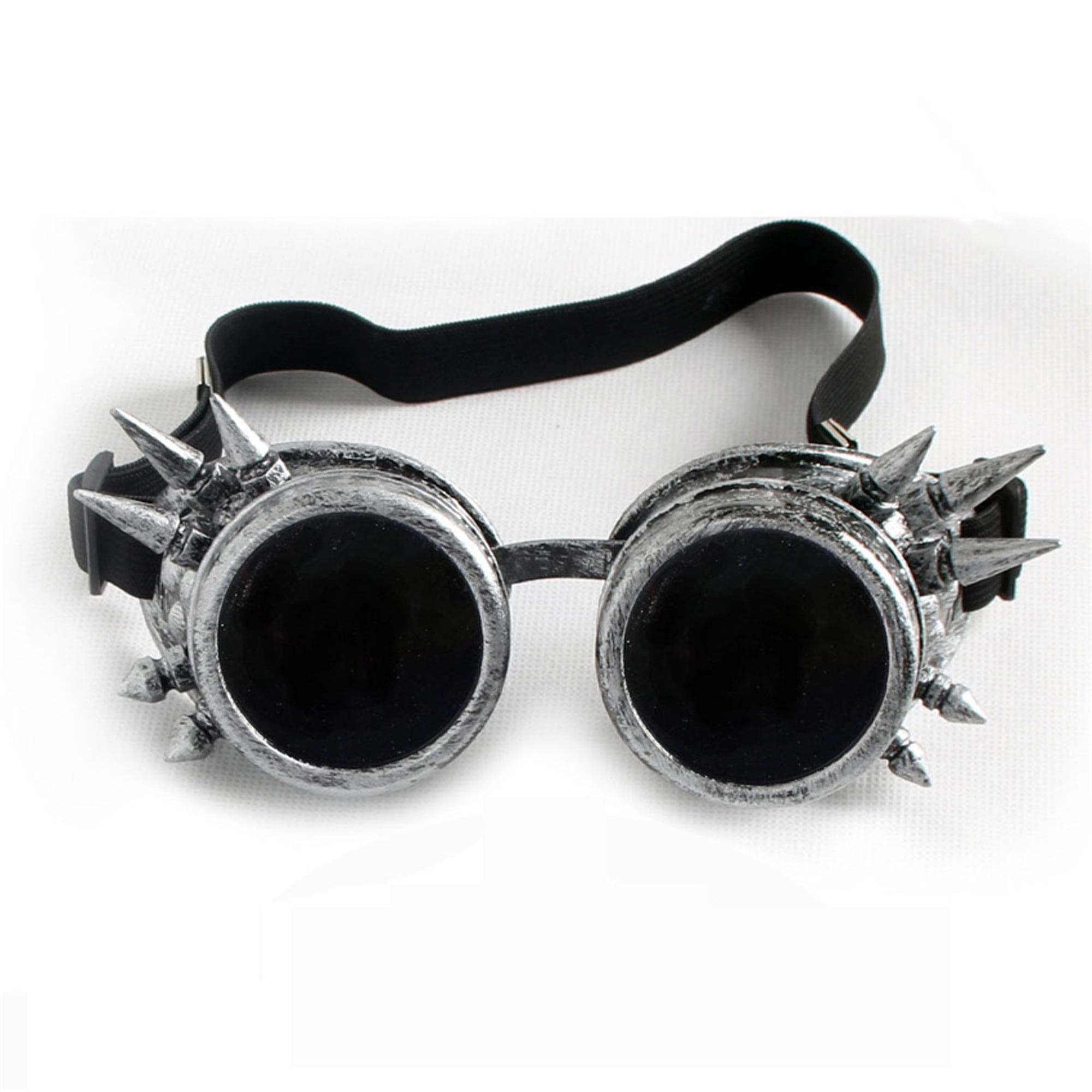 DODOING Weinlese-Art Steampunk Antique Copper Cyber Goggles Brillen Wedding Punk Goth Vintage Cosplay Brille 