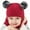Wine-f, variant on Children's Balaclava Hat Scarf Earflap Set 2 in 1 Kids Soft Warm Knitted Beanie with Neck for Winter Toddler Winter Hat Boy