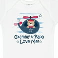 thumbnail image 4 of Inktastic Grammy and Papa Love Me Boys Baby Bodysuit, 4 of 5
