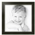 thumbnail image 2 of ArtToFrames 16" x 16" Honors Black with Gold Picture Frame, 16x16 inch Black Wood Poster Frame (WOM-5158), 2 of 7