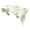 White, variant on Realistic Fish Shelter Hideaway House For Fish Octopuses Crystal Shrimp With Wide Tunnel Openings Fish Tanks Ornament