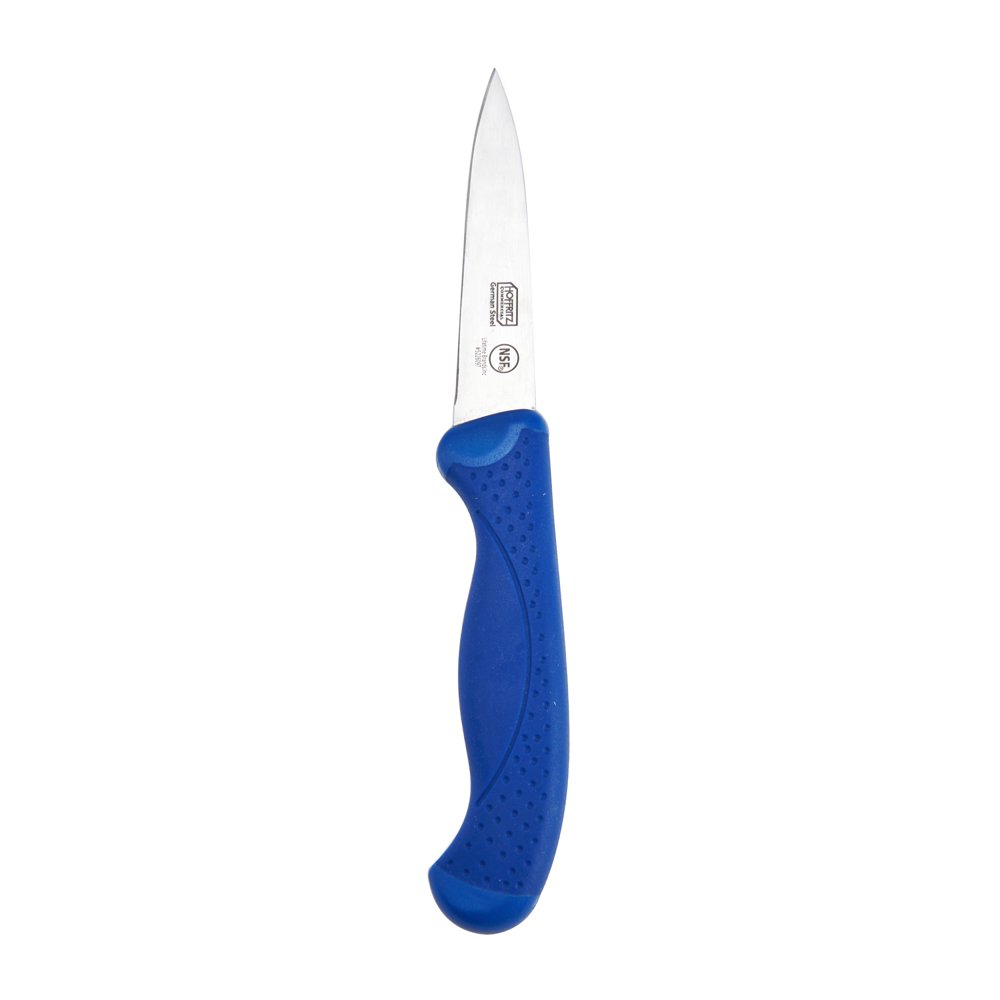 Hoffritz Commercial Stainless Steel 3.5 inch Paring Knife, Navy
