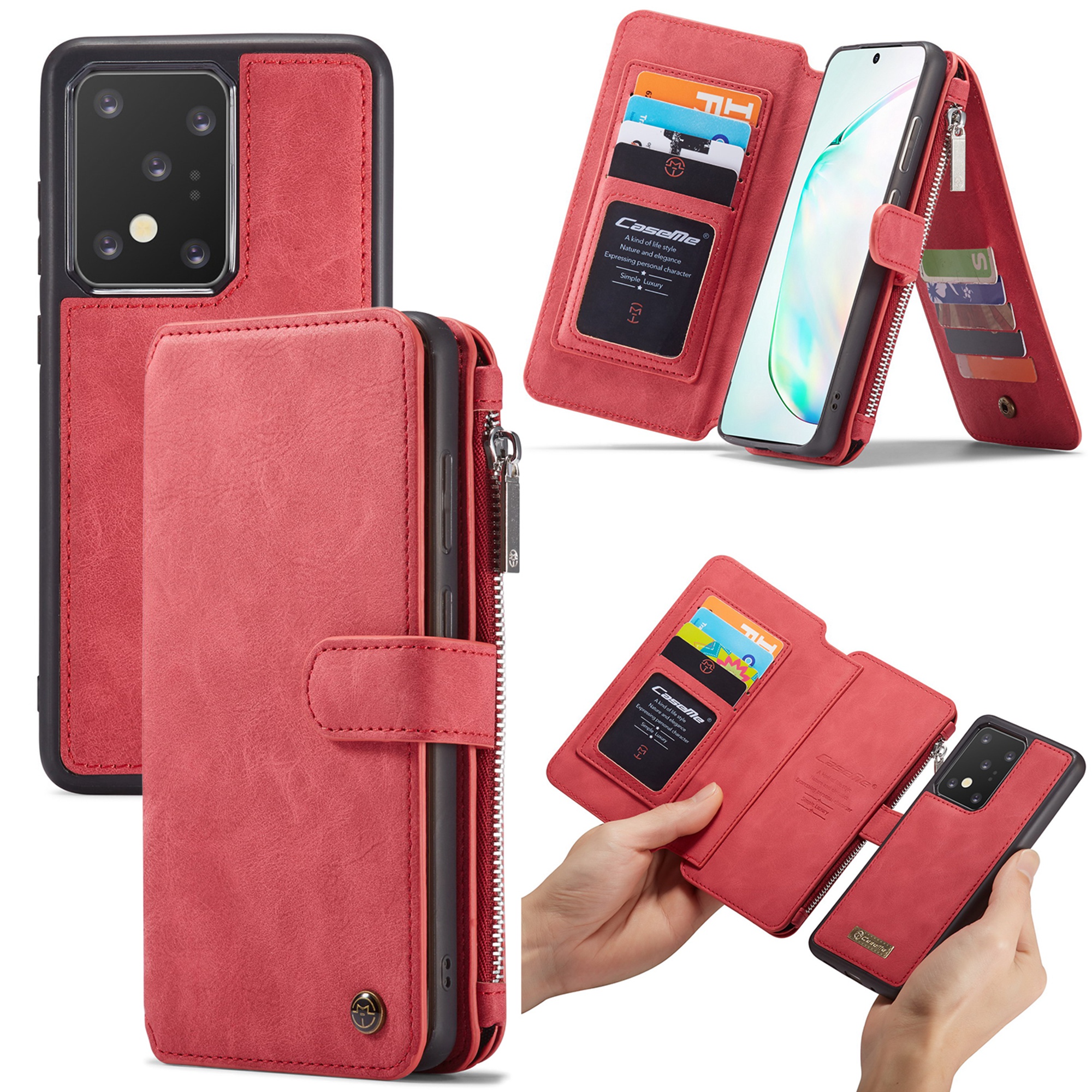 Dteck Wallet Case For Samsung Galaxy S20 Ultra 6.9 inch,