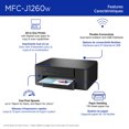 thumbnail image 3 of Brother Work Smart MFC-J1260W Wireless Color Inkjet All-in-One Printer, 3 of 5