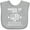 AC-Heather Grey, variant on Inktastic Military Uncle Red Friday Boys or Girls Baby Bib