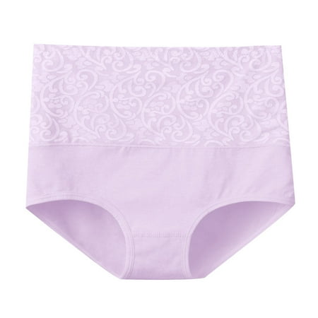 Rovga Underwear Panties Women Spring High Waist Shapewear Short Panties Underwear Female Comfy Stretch Panty