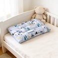 thumbnail image 1 of EGNMCR Pillow Case Small Neck Support Pillow Washable For Naps Polyester pillows, 1 of 6