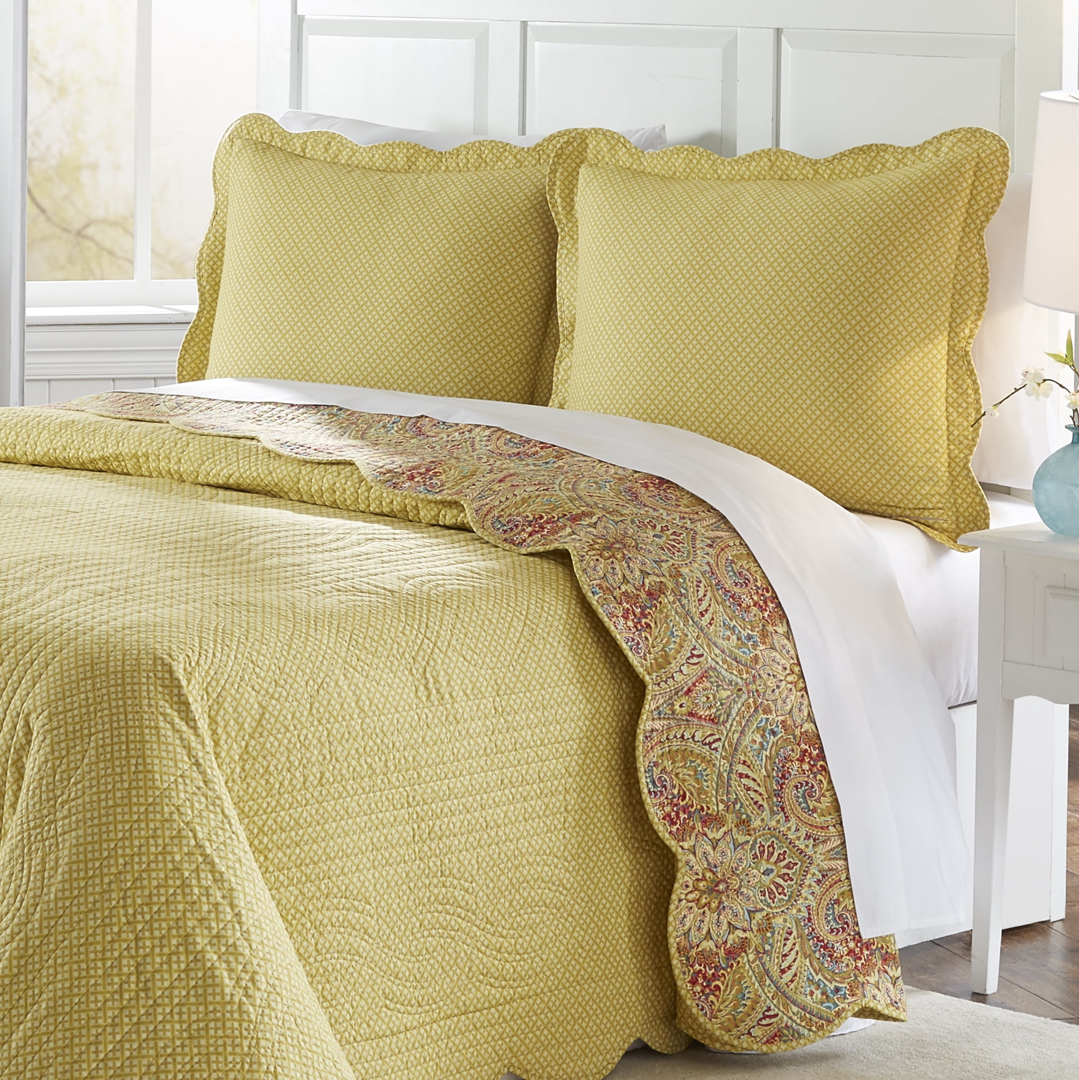 Waverly Swept Away 3 Piece Bedspread 
