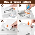 thumbnail image 4 of Migipaws Interactive Cat Toys -Migibox for Indoor Bored Cats, Automatic Pop Out Feathers from 7 Holes Randomly, Motion Activated, USB Rechargeable, 4 of 7