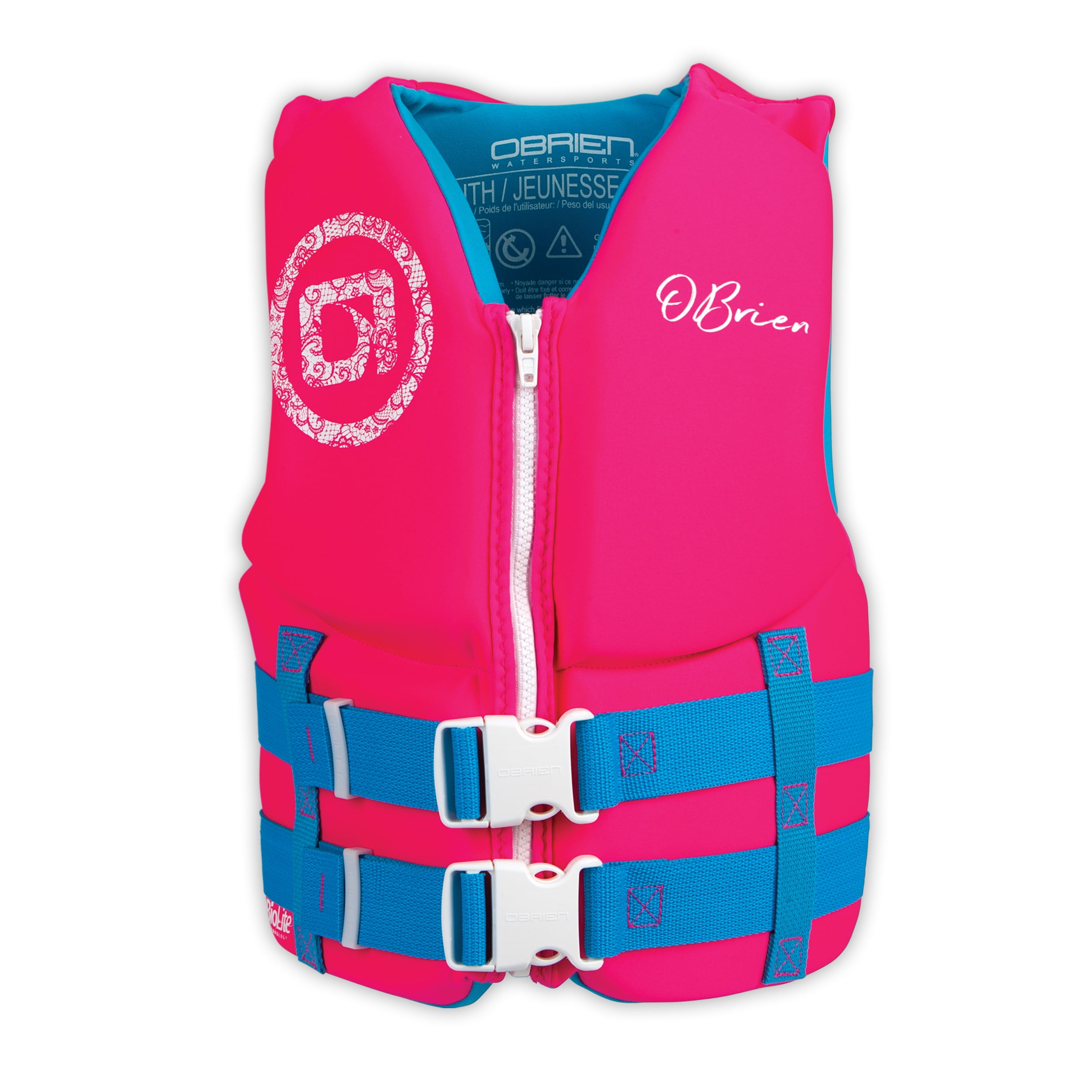 O'Brien Traditional Youth Neoprene Coast Guard Approved