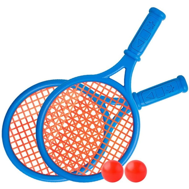 Raqueta de tenis de plástico CHEPIHG Juguete para niños azul