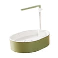 thumbnail image 3 of Almencla Automatic Parakeet Bird Bath Small Medium Birds Conure Cockatiel Parrot Bath Linear Green Shower, 3 of 8