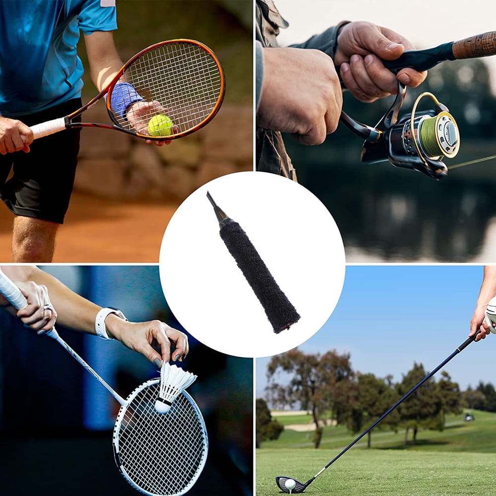 Quinergys ® Cotton Towel Grip Tennis Overgrips Badminton Racquet