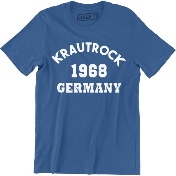 Krautrock 1968 Germany Music Rock Famous for Musician Gifts for Artist T-Shirt