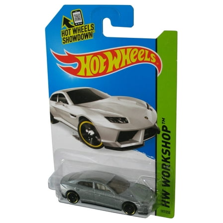 Hot Wheels HW Workshop (2013) Silver Lamborghini Estoque Car 197/250