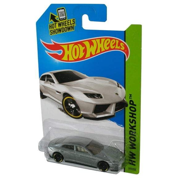 Hot Wheels HW Workshop (2013) Silver Lamborghini Estoque Car 197/250