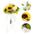 thumbnail image 3 of KAKOWELY Ramo de flores artificiales Ramo de flores Ramo de flores simuladas Adorno de flores artificiales, 3 of 5