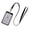 Black, variant on Xirurus Vertical Style Aluminum Alloy ID Name Card Case Business Work Card Badge Holder with Lanyard, Black