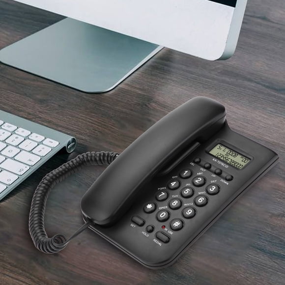 Telephone, KX-T076 Telephone Line Power Supply FSK/DTMF Dual System Home Telephone, for Office