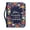 You are Fearfully and Wonderfully Floral Navy Blue, variant on Xoenoiee You are Fearfully and Wonderfully Floral Pattern Faux Leather Bible Cover for Men Women Christian Bible Case with Handle Carrying Book Case Bible Tote Handbag Gifts, Navy Blue, L