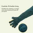 thumbnail image 4 of Gants de Protection pour Animaux de Compagnie, 45CM Gants de Toilettage pour Animaux de Compagnie Résistant à la Déchirure Polyvalent pour les Maîtres d'Animaux pour Barbecue, 4 of 7