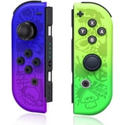 Controller for Nintendo Switch with double vibration, Wireless Controller for Switch, Controller for Joycons Switch, Alarm Function/Screenshot, Support Switch Sports/Motion Control, Colorful