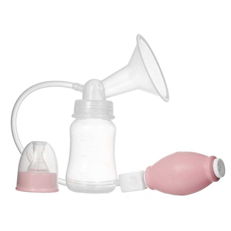 Manual Hand Breast Pump Strong Suction Bottle Nursing Breast Feeding