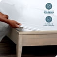 thumbnail image 4 of Bare Home Luxury 1800 Collection Fitted Sheet, Dual Side Pockets, Deep Pocket, Full, White, 4 of 9