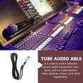 thumbnail image 1 of Homoyoyo Câbles d'Instruments de Musique Câble Audio Interface Noire Commutation Lot de 1, 1 of 8