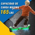 thumbnail image 4 of HOVERSTAR Hoverboard, LBW16 Chrome Color All Terrain Wide Tire, Electric Skateboard Tire with LED Light and Wireless Bluetooth Music Speaker HOVERSTAR LBW16, 4 of 7