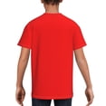 thumbnail image 5 of Wukai Red Youth Unisex Short Sleeve T-Shirt for Boys, Girls, Teens, and Kids-X-Small, 5 of 7