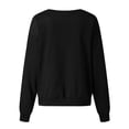 thumbnail image 4 of 2026 ! asdoklhq Womens Halloween Clothes Plus Size,WomenWomen's Print Long-sleeved Sweatshirt Casual Blouse Pullover, 4 of 5