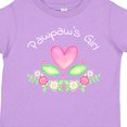 thumbnail image 4 of Inktastic Pawpaw's Girl Heart Flowers Girls Toddler T-Shirt, 4 of 5