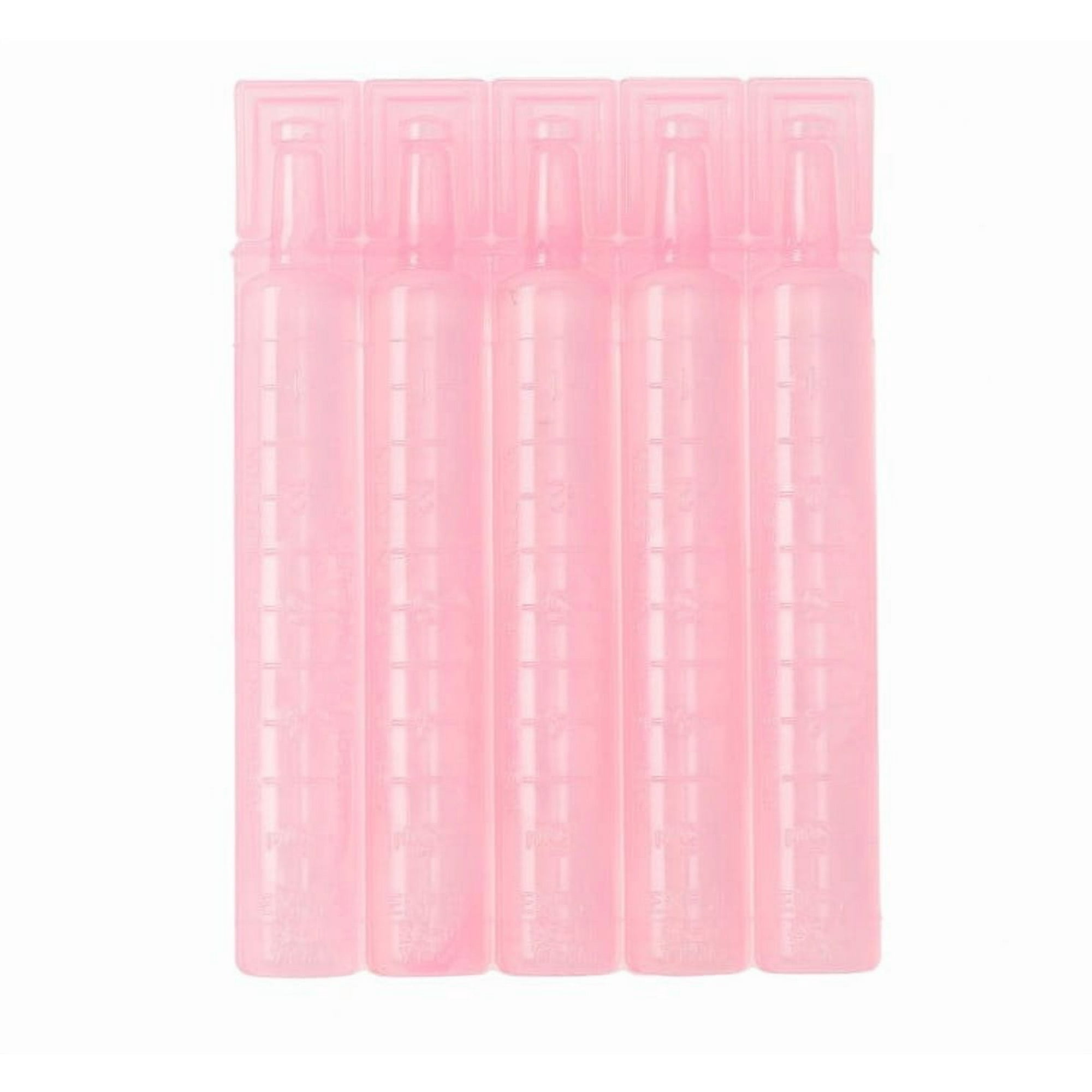 Saline Solution Tubes 5mL, 100 Count – Portable Single-Use, Ideal for Contact Lens Rinse