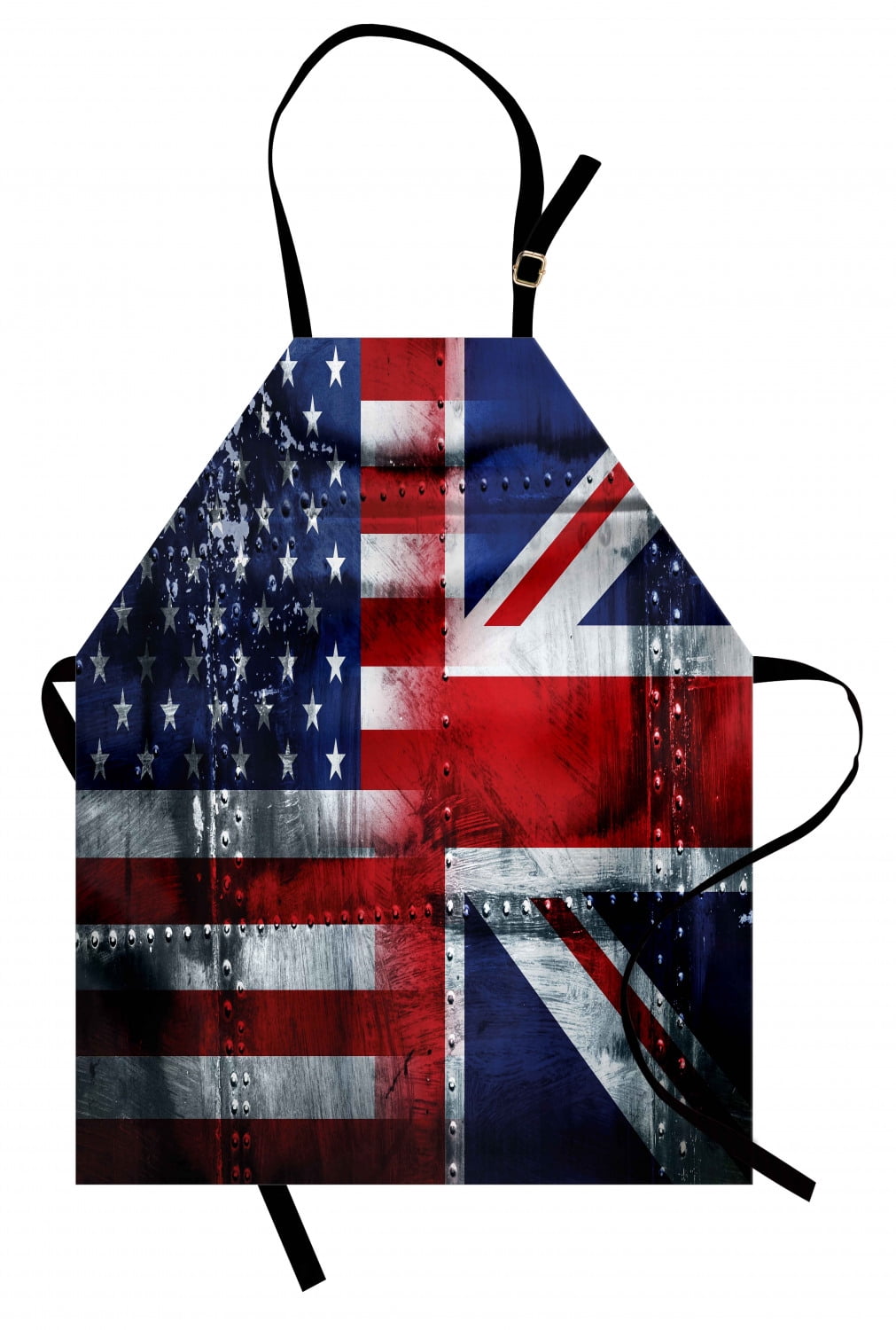 Union Jack Apron Alliance Togetherness Theme Composition of UK and USA