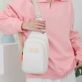 thumbnail image 4 of Women's Crossbody Chest Bag, Lightweight Multi-Functional Shoulder Messenger Purse - Waterproof Travel Waist Pack with RFID Protection (Multiple Pockets), 4 of 6