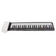 thumbnail image 2 of Up Teclado Electrónico Portátil De 49 Teclas Piano Enrollable Manual Para Niños PrincipiantesBlanco, 2 of 7