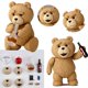 thumbnail image 1 of Nendoroid TED 2 Ted Teddy Bear Amazing Yamaguchi Revoltech No.006 BJD Figure Brick PVC Boxed Movie Model Action Figure Toy Gift heqiyong LED, 1 of 2