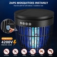 thumbnail image 2 of Solar Zapper Outdoor  4200v Mosquito With Rgb Projector & Lights Cordless Killer Usb Rechargeable Fly Insect Waterproof Lighting Decor For Patio Garden Yard, 2 of 7
