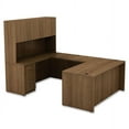 thumbnail image 5 of Lorell, LLR34307, Chateau Series Walnut Laminate Desking, 1 Each, 5 of 8