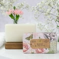 thumbnail image 4 of The English Soap Company Anniversary Wrapped Soap Bar, Luxury Floral Shea Butter Soap Bar, Rose and Peony Scent 190g, 4 of 9