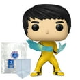 thumbnail image 2 of Bruce Lee #87 Funko Pop! + Blue Salamander Emporium Plastic Protective Case, 2 of 9